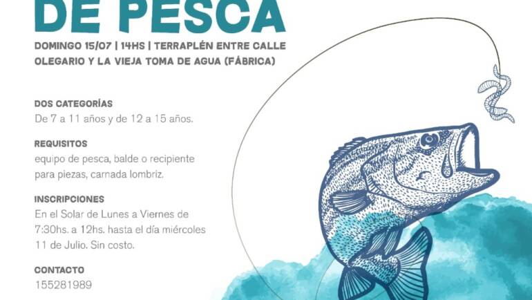 Inscriben al Torneo Infantil de Pesca