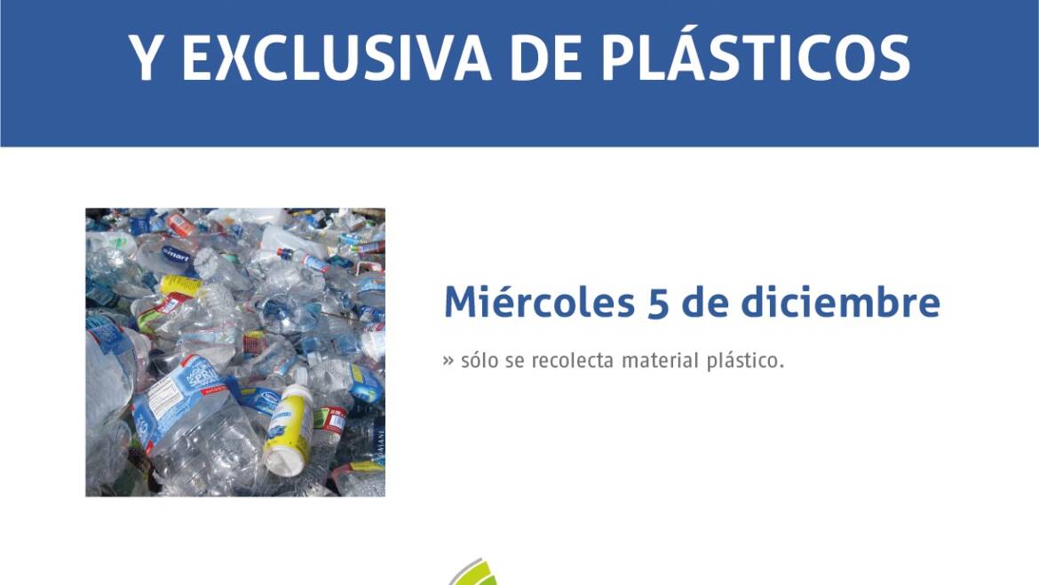 Campaña de recolección de plásticos