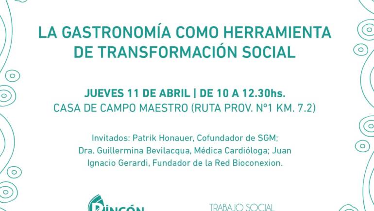 El municipio invita a un panel sobre gastronomía social