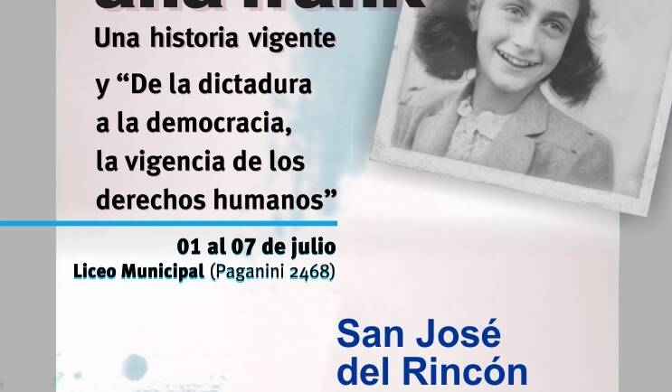 Presentan la Muestra de Ana Frank