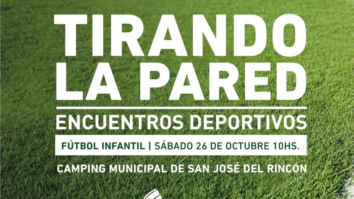 Las niñas y niños se encuentran en “Tirando la pared”