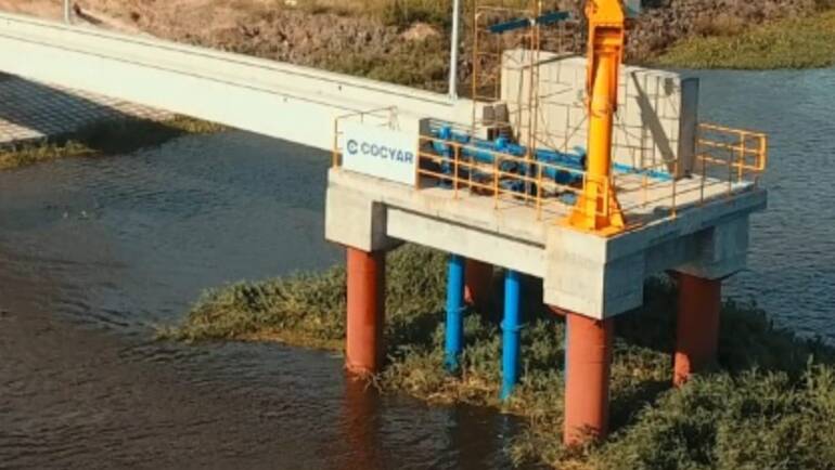 Aguas Santafesinas ya opera la planta potabilizadora