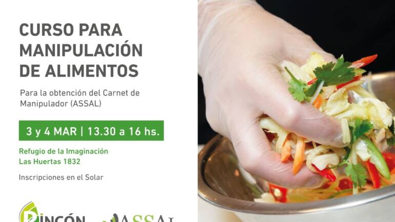 Inscriben a un curso de manipulación de alimentos