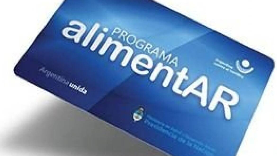 Tarjeta AlimentAR: el operativo de entrega en Rincón será el 28 de febrero