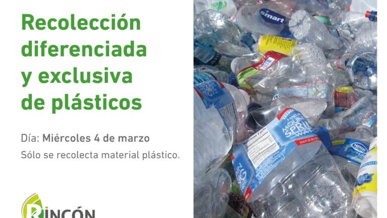 Campaña de recolección de plásticos
