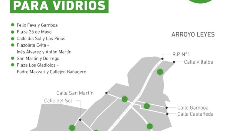 El municipio suma nuevos puntos para la disposición de vidrios