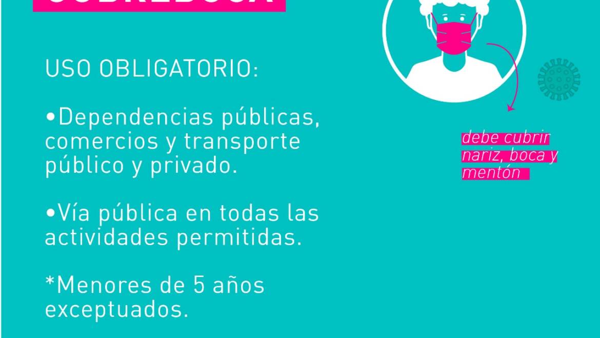 Se amplían los espacios donde es obligatorio el uso de cubrebocas