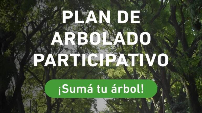 Sumate al Plan de Arbolado 2020