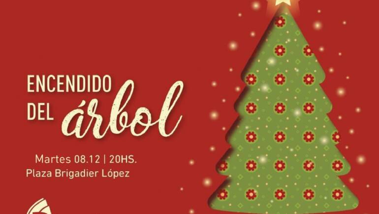 Encendemos el árbol de Navidad