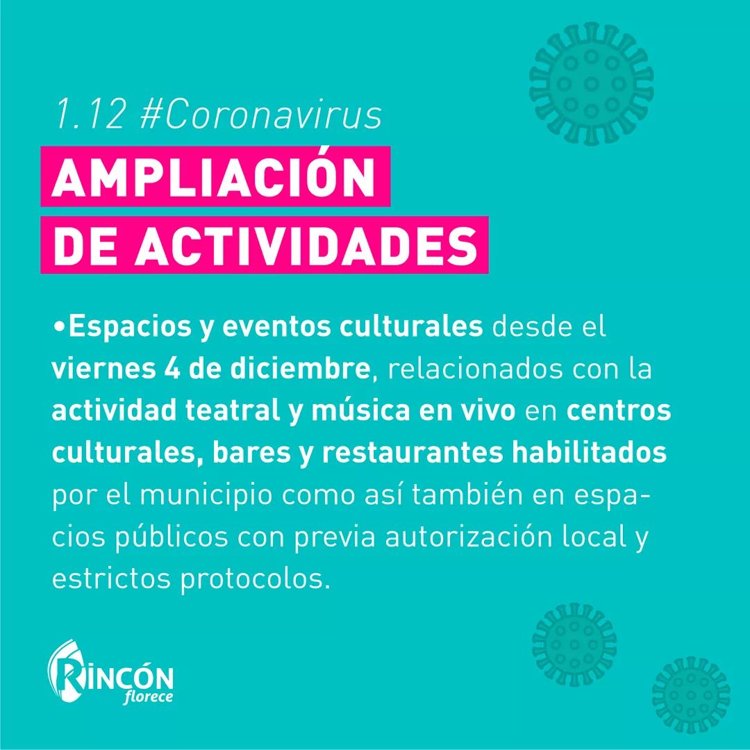 Covid-19: Se habilitaron nuevas actividades en San José del Rincón