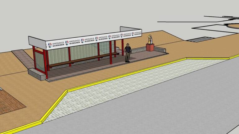 🚍Refugio para transporte público
