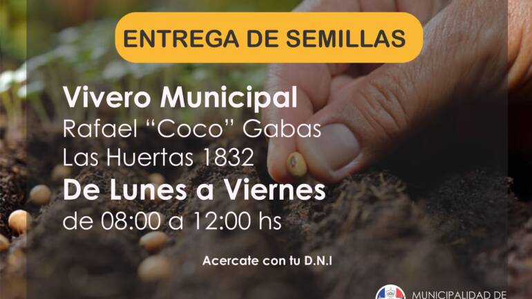 🌱¡Tenemos disponible semillas !