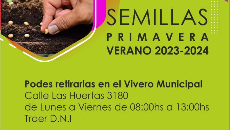 🌸Llegaron semillas de temporada 🌸