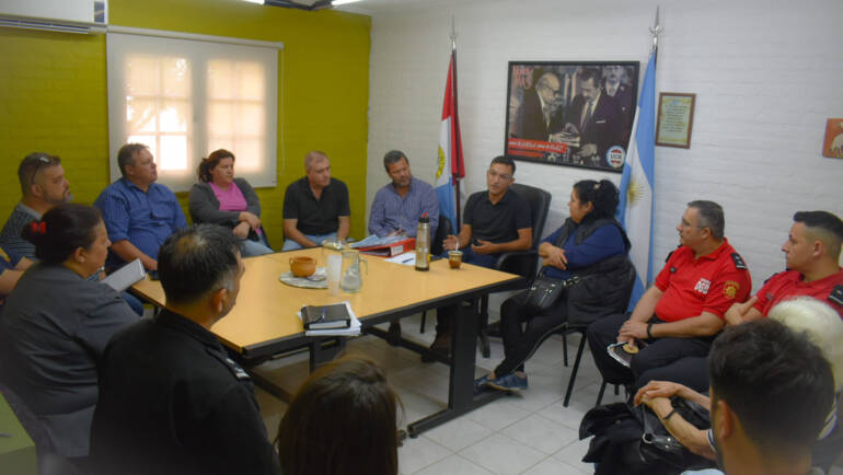 Reunión en el Municipio: Plan de Contingencia por Emergencia Hídrica
