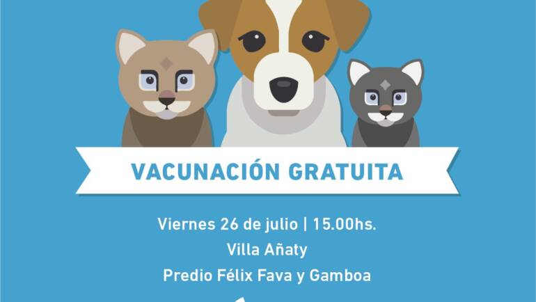 Campaña de vacunación de mascotas