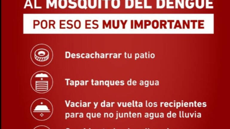 Campaña de prevención contra el dengue